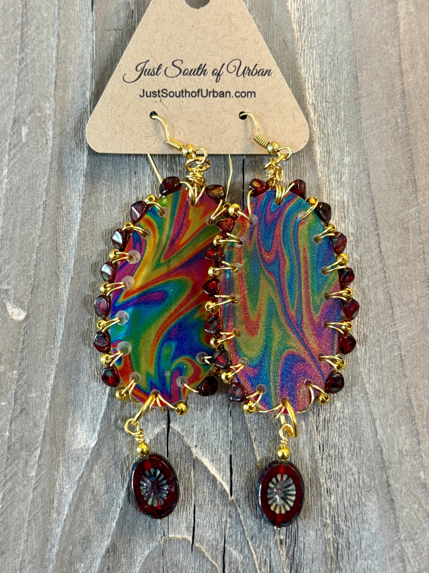 70's Funkadelic style meets Freeda Kalhoon, 4" Long