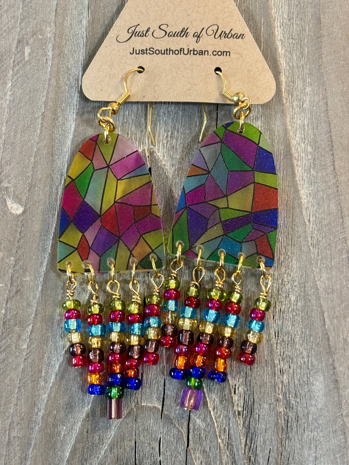 Stained Glass meets Hippie Boho Girl, Let's Go 70's