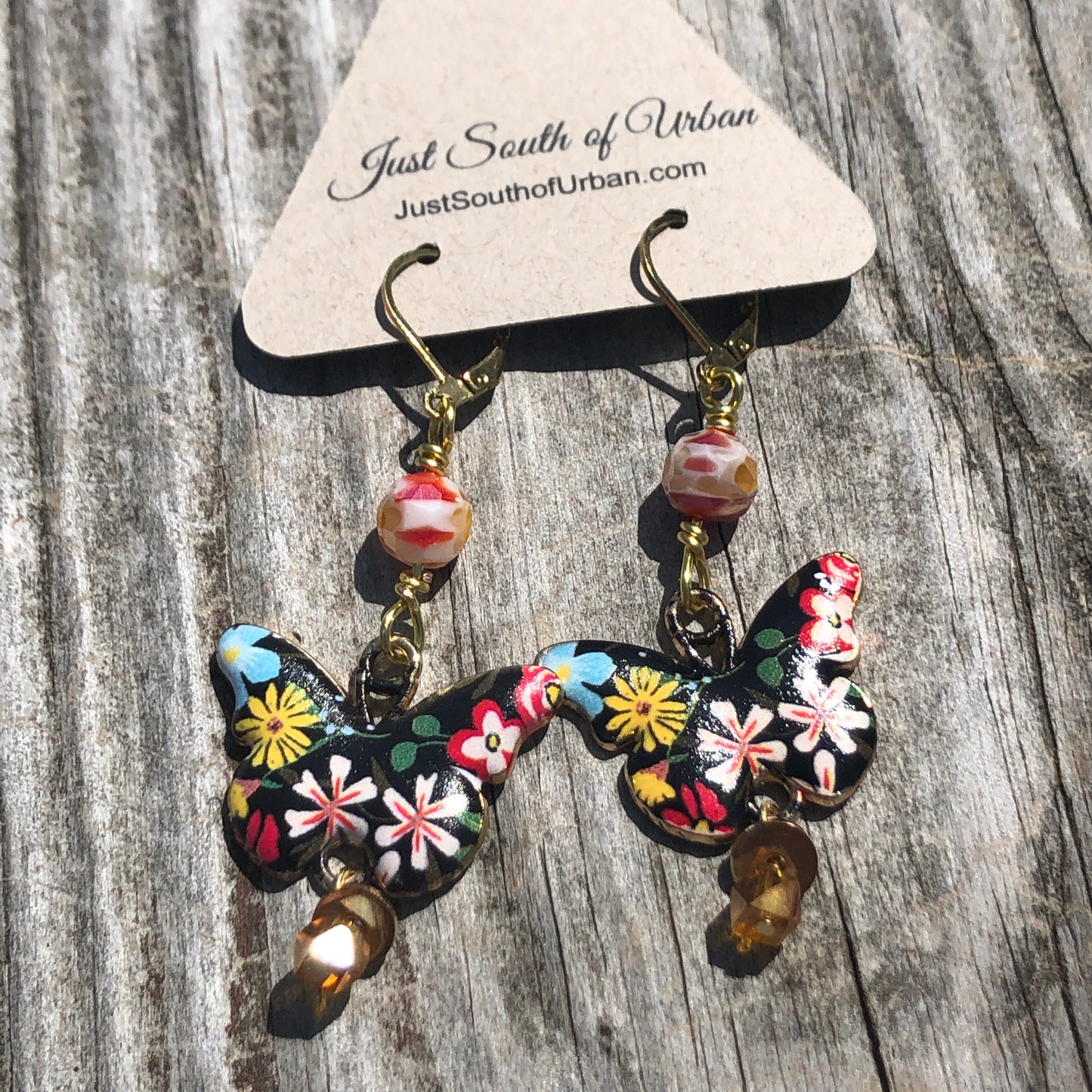 Butterfly Dangle Earrings... You CHOOSE your Favorite Styles, 7 to Choose From