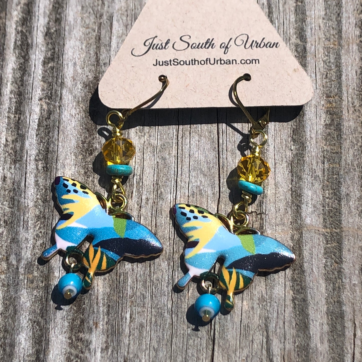Butterfly Dangle Earrings... You CHOOSE your Favorite Styles, 7 to Choose From