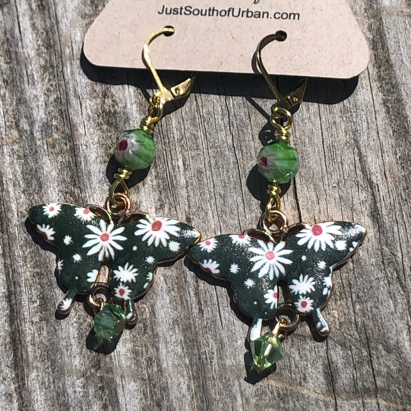 Butterfly Dangle Earrings... You CHOOSE your Favorite Styles, 7 to Choose From
