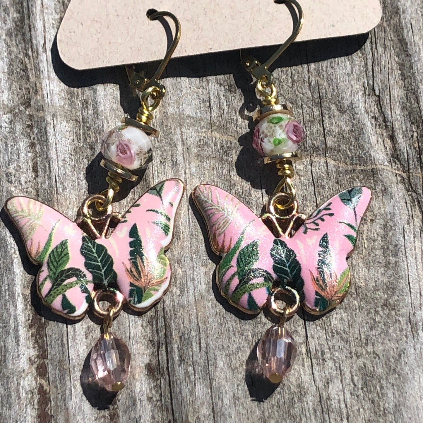 Butterfly Dangle Earrings... You CHOOSE your Favorite Styles, 7 to Choose From
