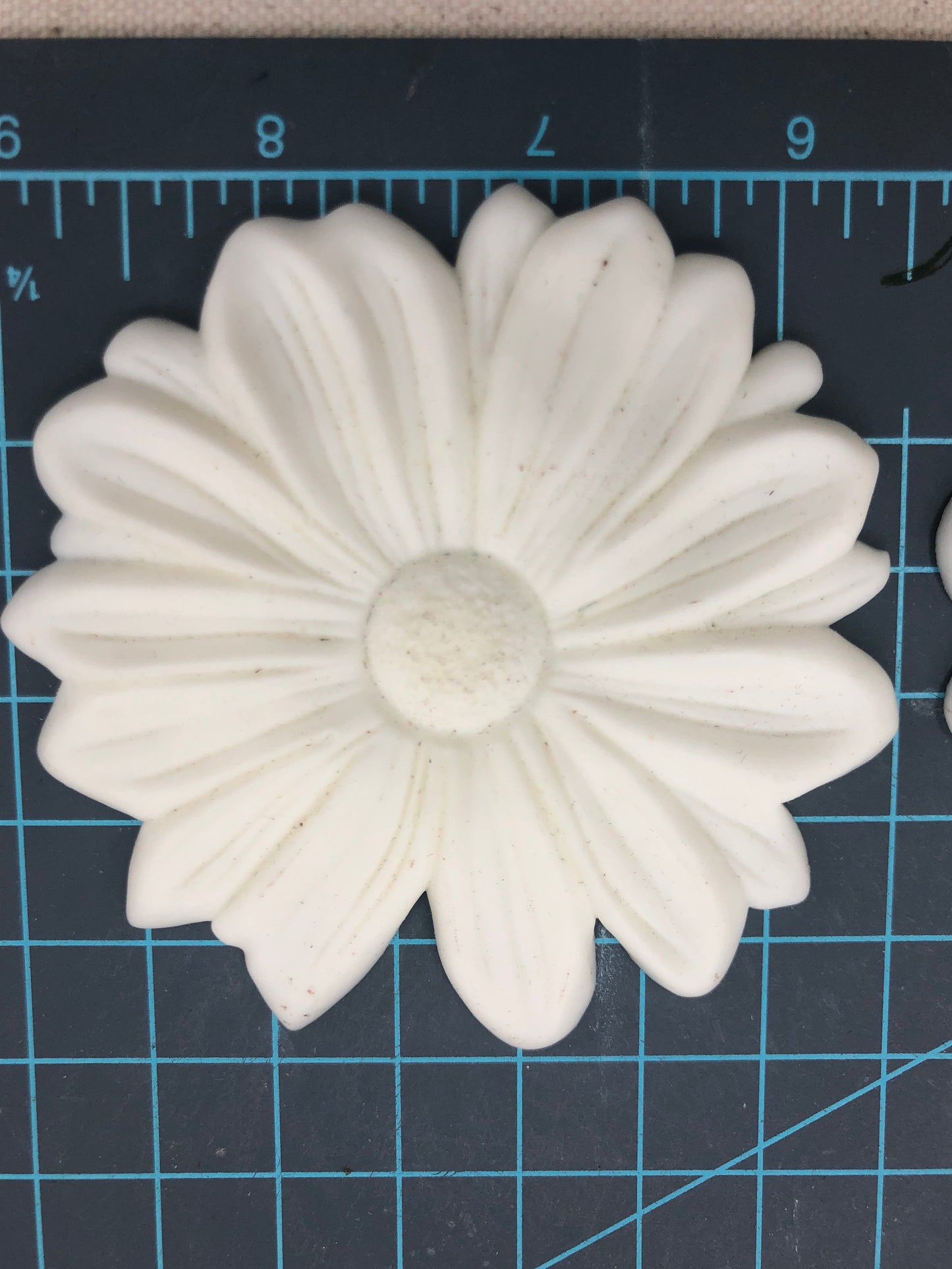 LOT of 9, Pre-Cast Mould, Resin, Flowers, Florals