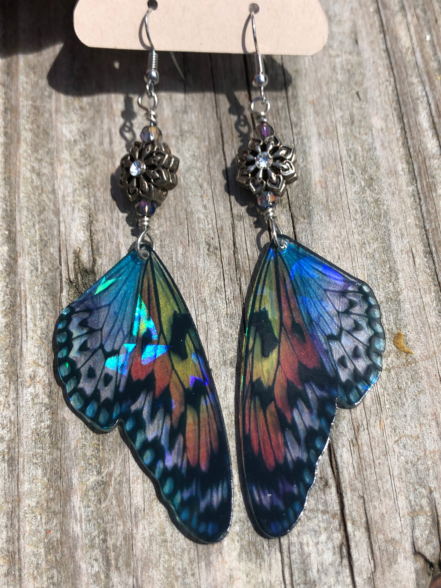 Butterfly Wing Earrings, Choose from 5 Styles