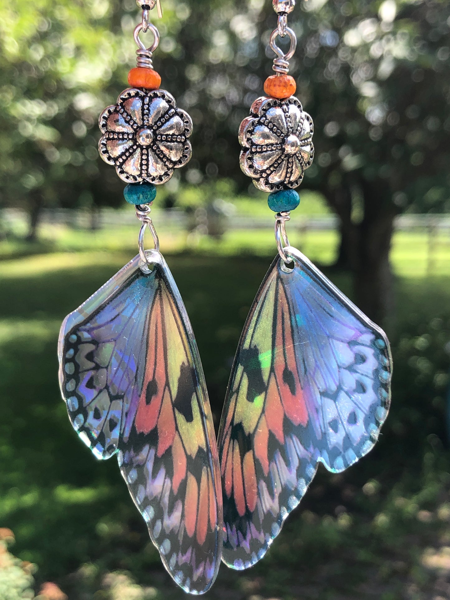 Butterfly Wing Earrings, Choose from 5 Styles