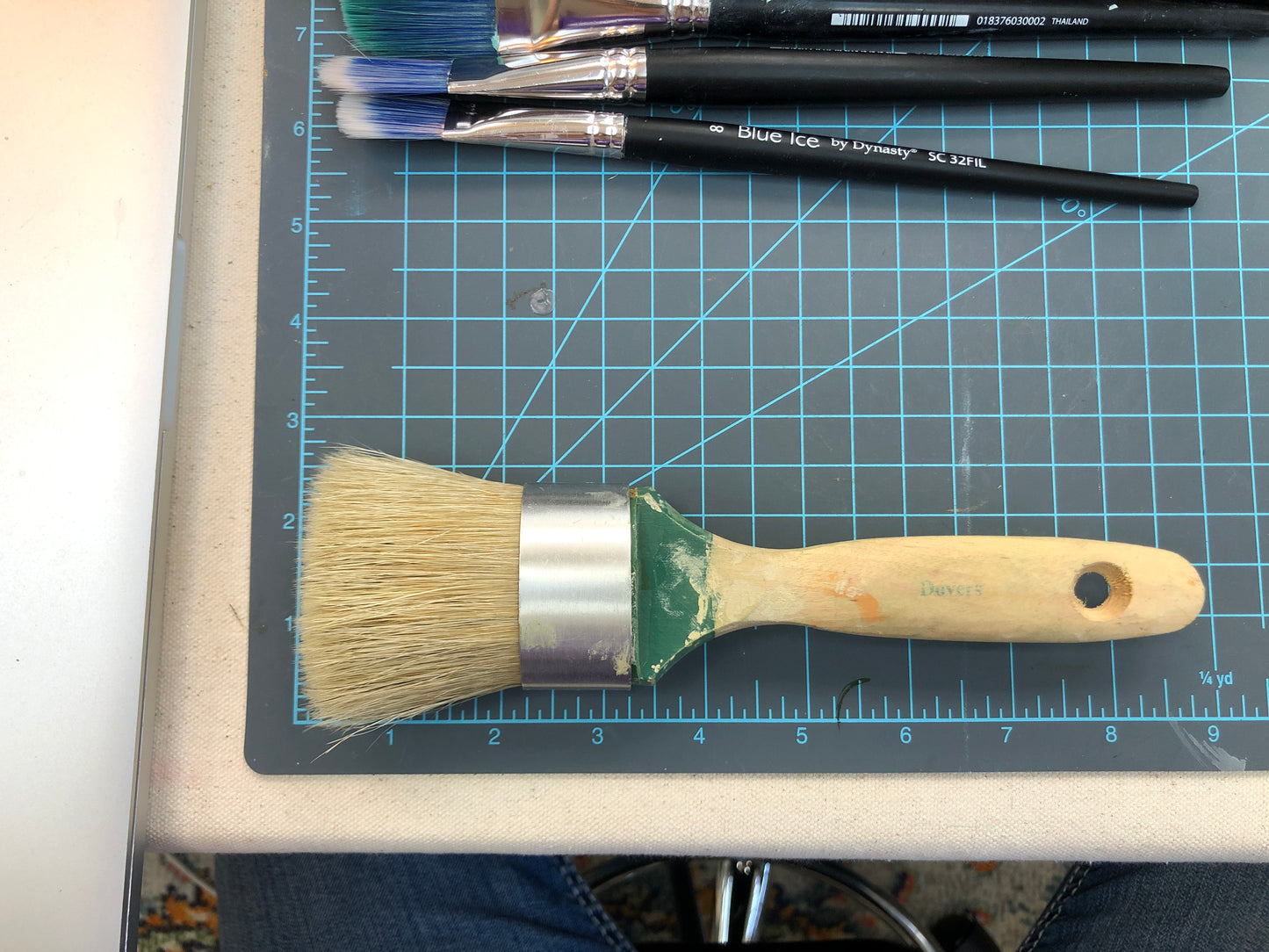 Blue Ice Brushes, Gently Used, Pre-Owned...Cleaning Out My Stash Value $69