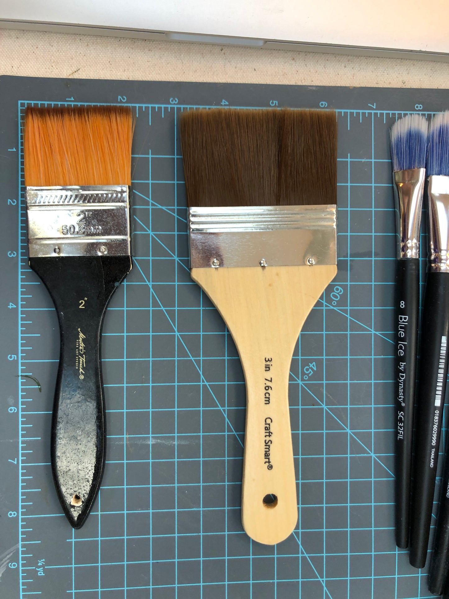 Blue Ice Brushes, Gently Used, Pre-Owned...Cleaning Out My Stash Value $69