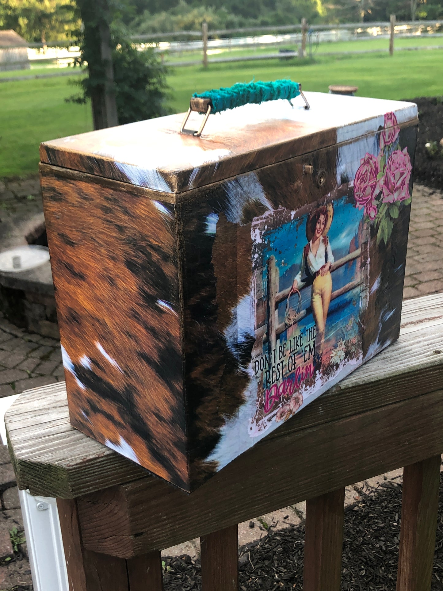 Cowgirl File Cabinet
