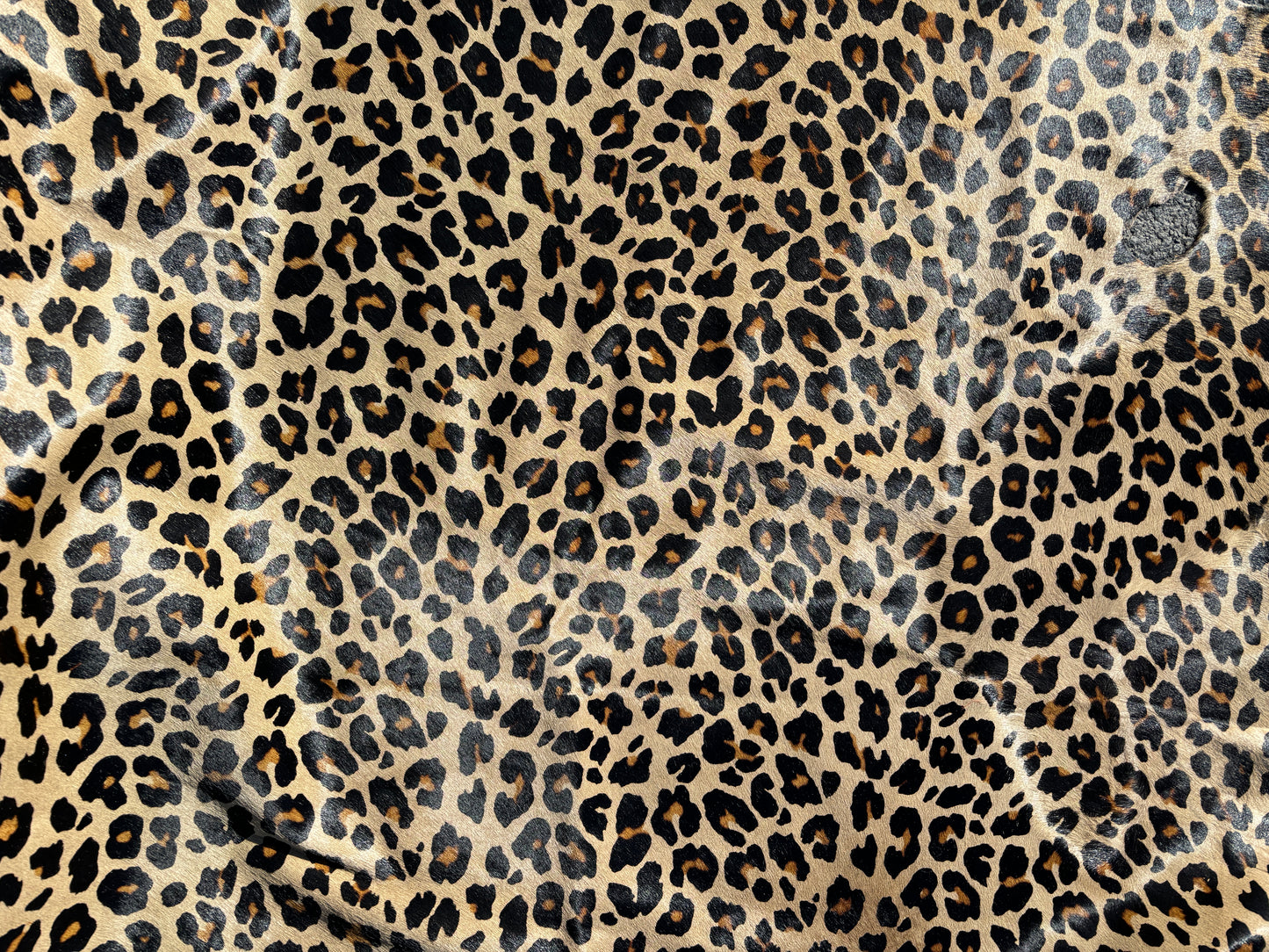 Cheetah Print Cowhide, High Quality Remnants Originally Used to make Purses