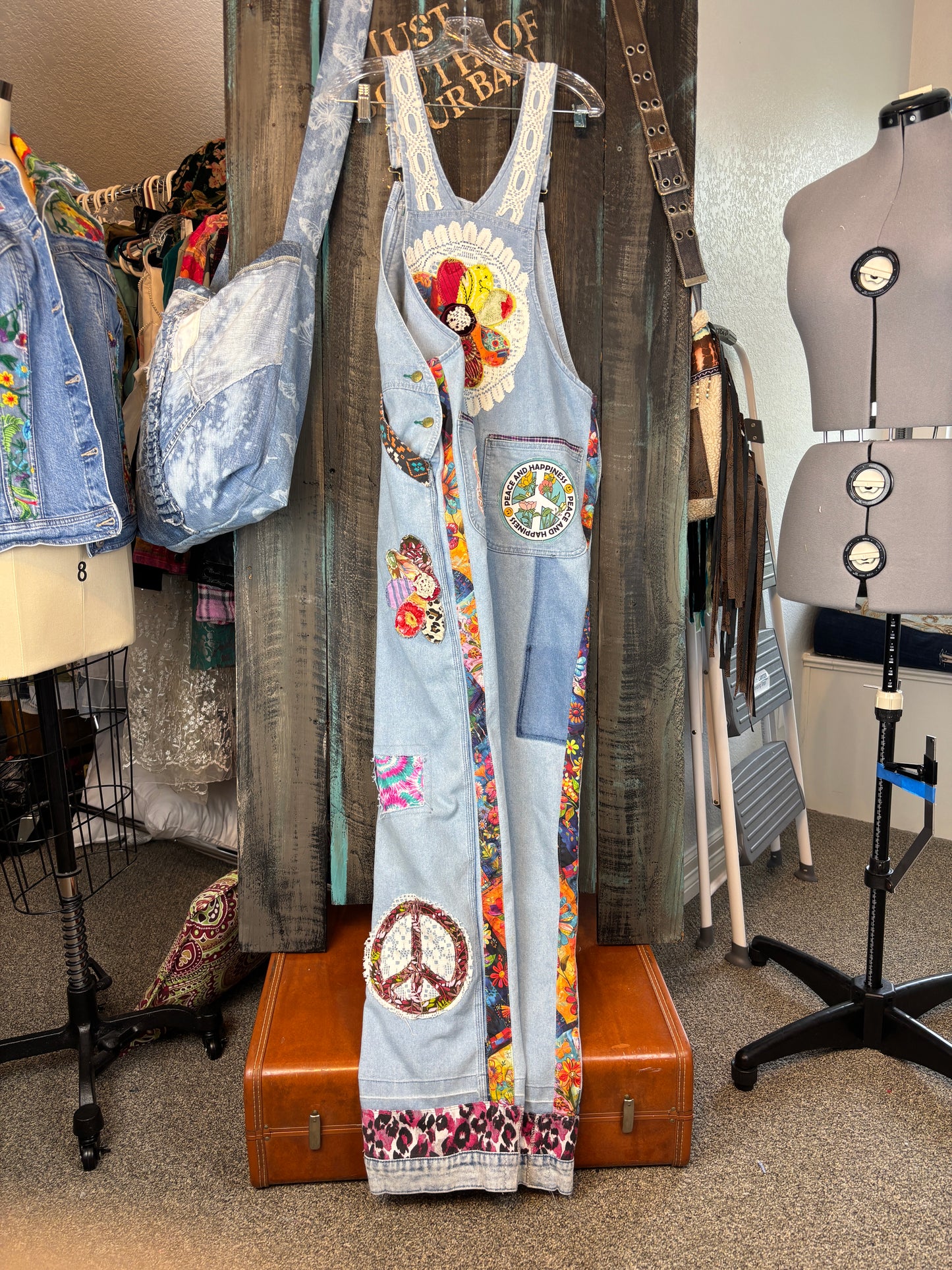 Custom Overalls of C.Carr Hippie Hippie