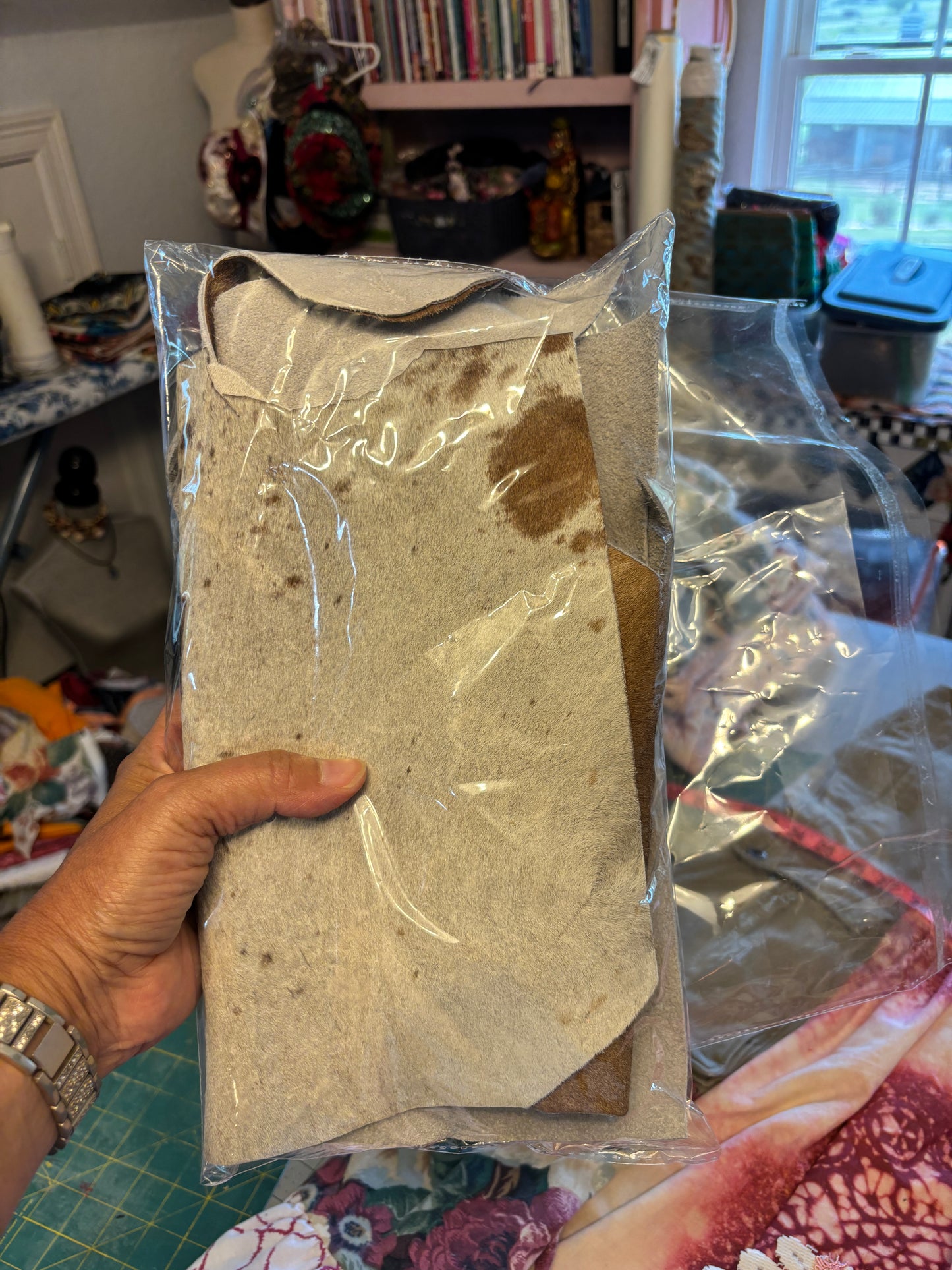 Cowhide Scraps, Maker Ready, Earrings, Cuffs, Belt Buckles, Jewelry Box Liners, Coasters