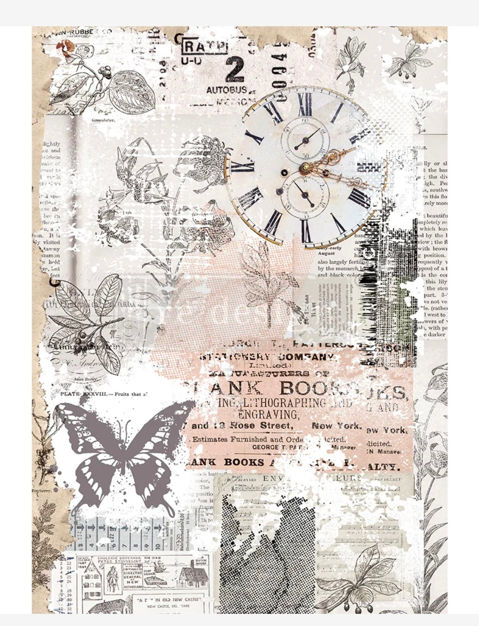 Herb's Memory Rice Paper, by Re-Design with Prima