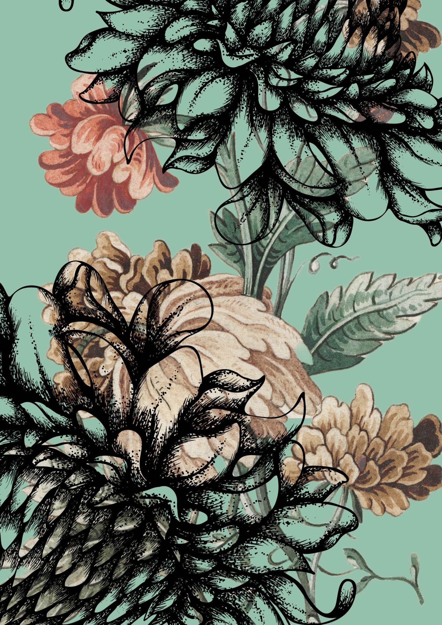 CALM DOWN, Made by Marley, Decoupage Papers, Set of 3 Sheets