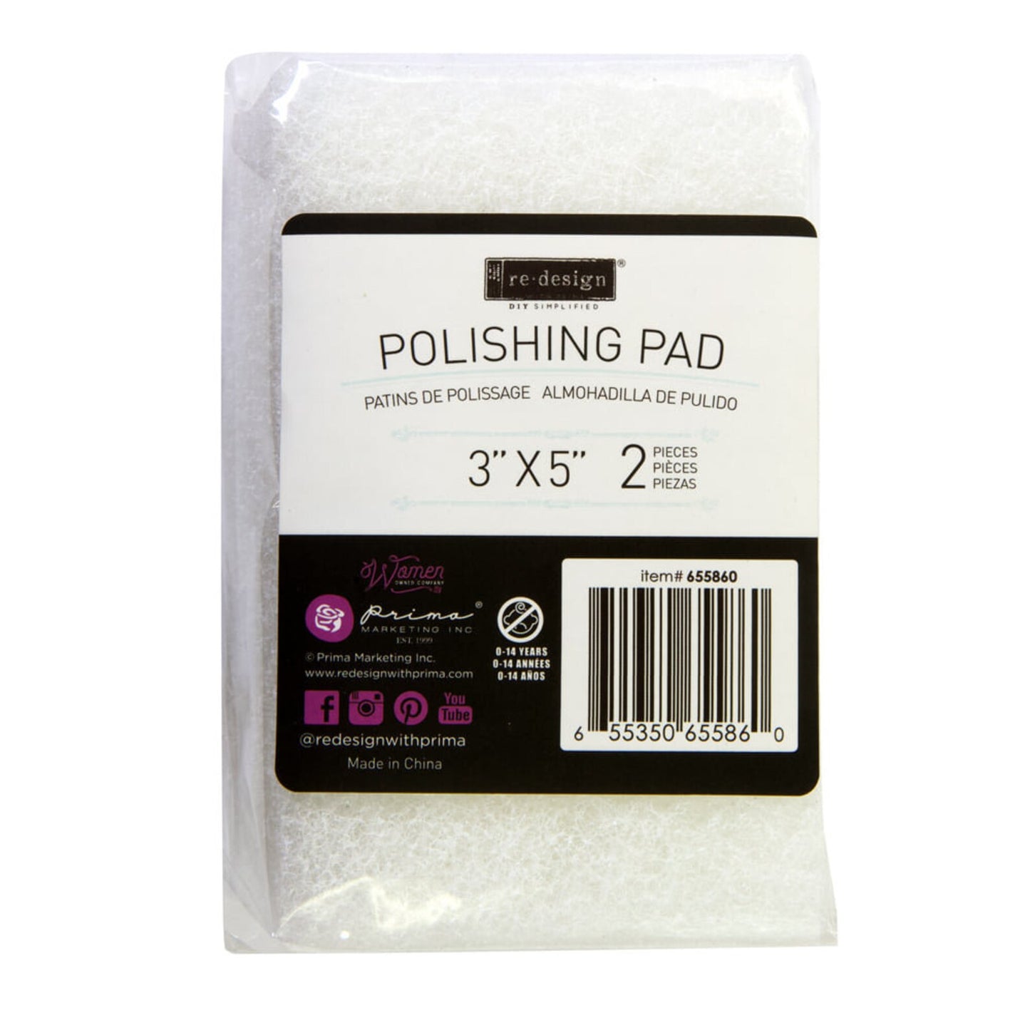 Polishing Pads by Re-design with Prima Set of 2