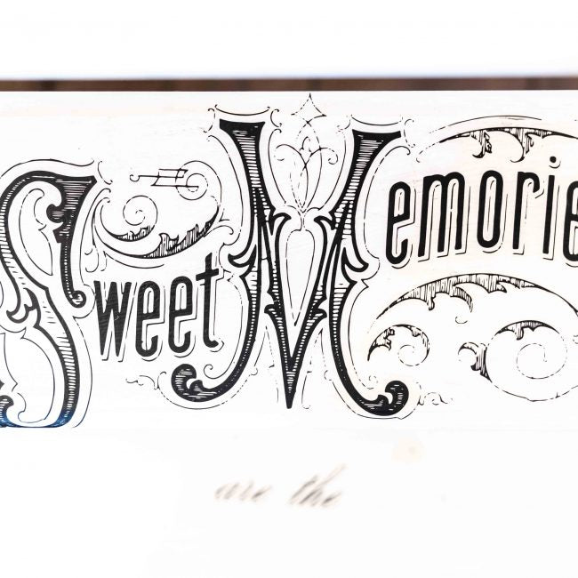 Family Heirlooms, Furniture Transfer Decal by Re-Design with Prima, 24″X35″, CUT INTO 2 SHEETS