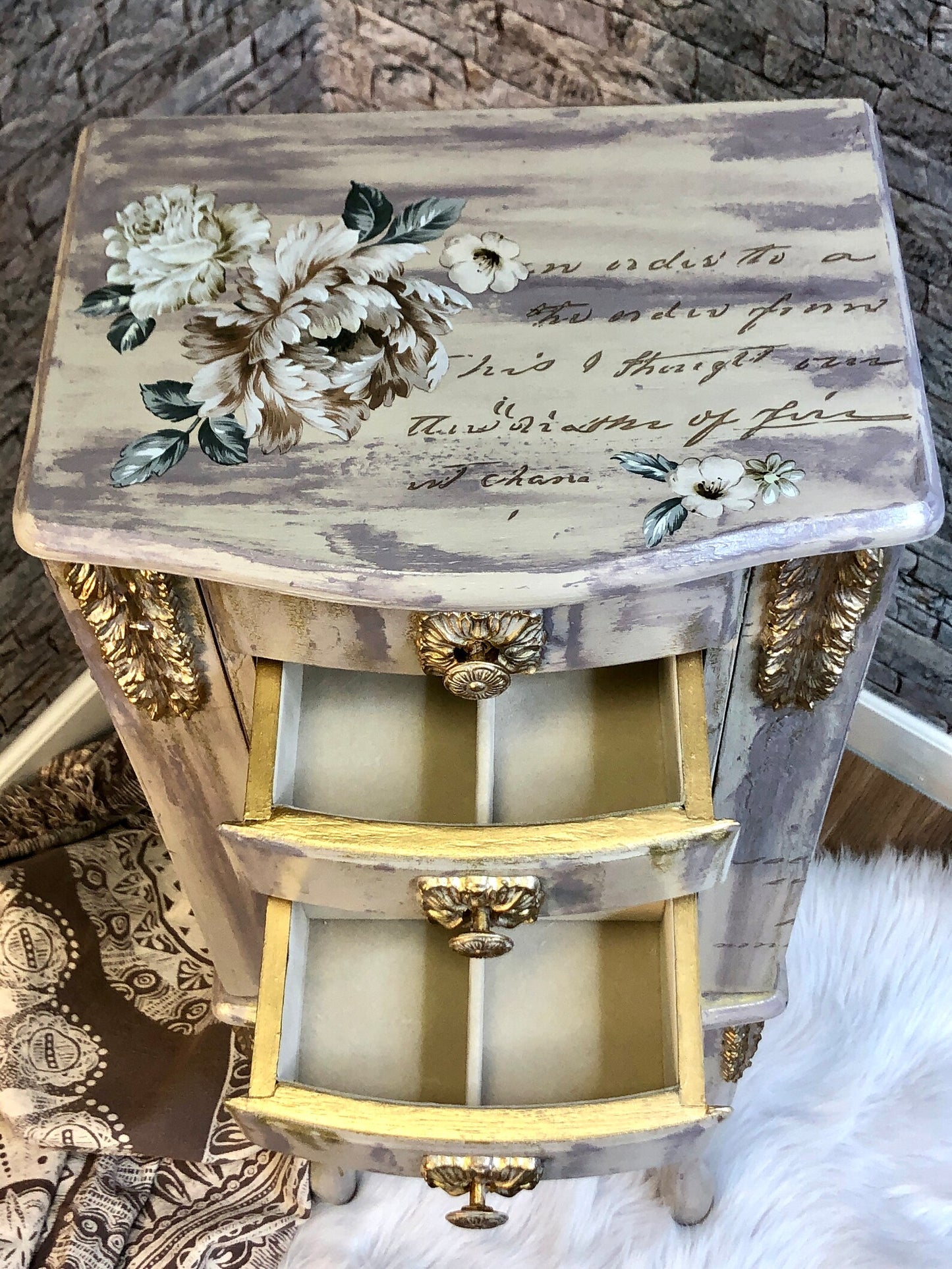 Sophia, a Floral Jewelry Armoire