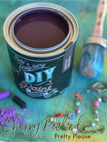 DIY Paint Cherry Picked Plastic Free Paint, Non Toxic, No VOC's