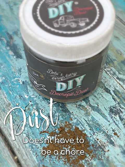 DIY Paint Decrepit Dust, Choose White or Brown