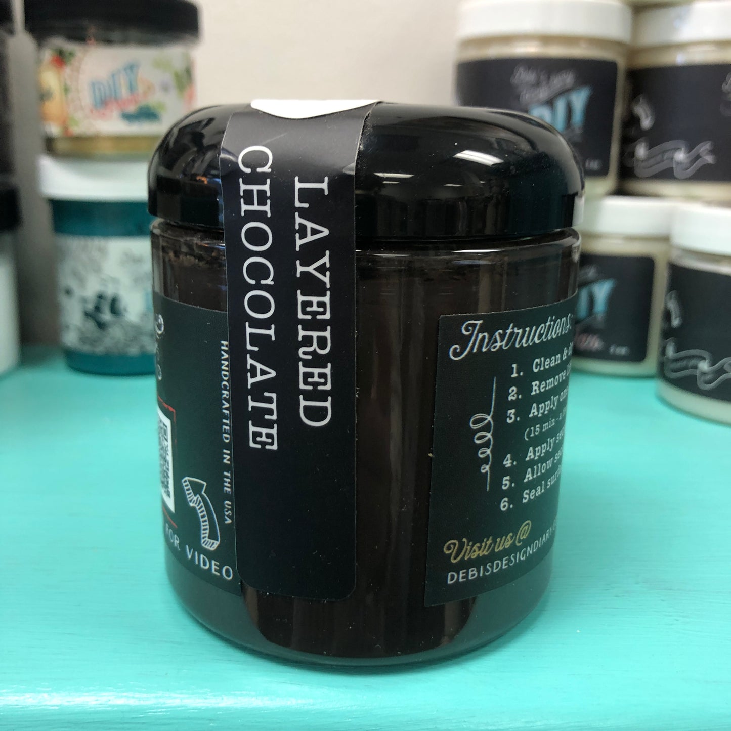 DIY Paint Layered Chocolate
