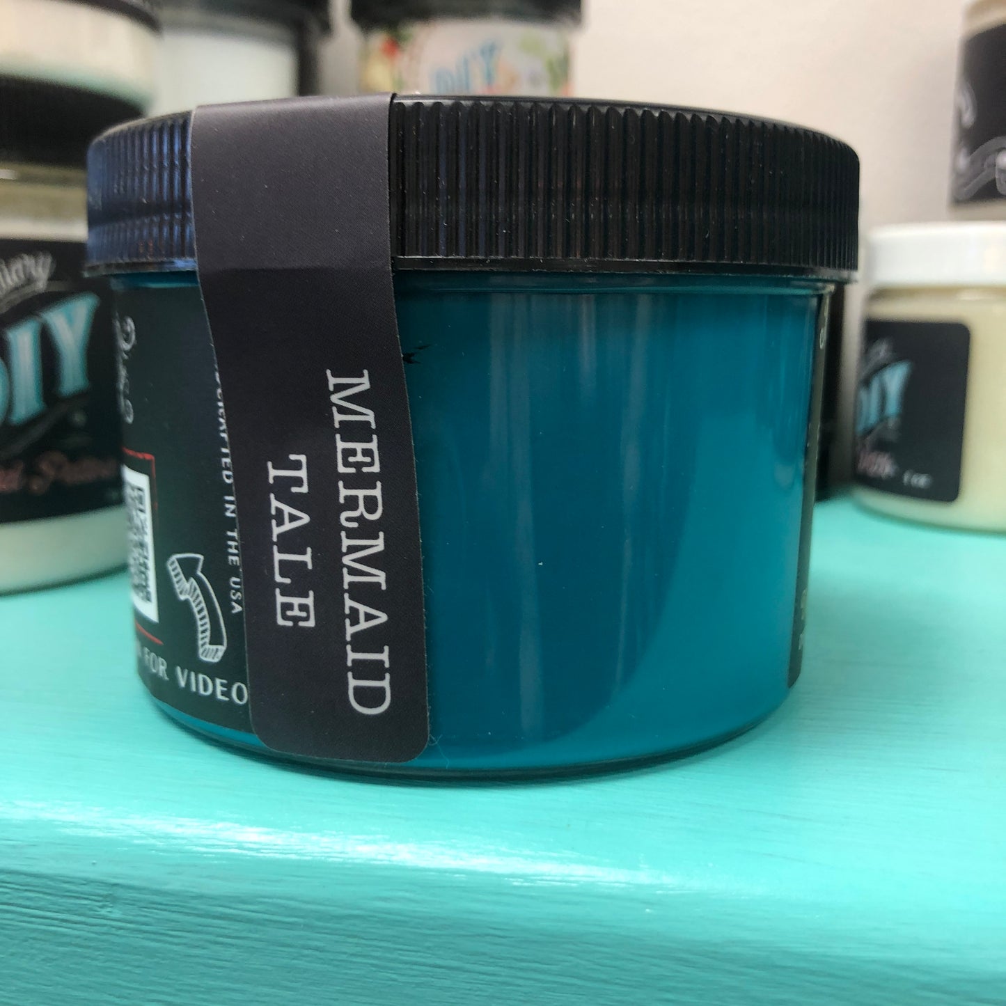 DIY Paint Mermaid Tale Plastic Free Paint, Non Toxic, No VOC's