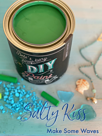 DIY Paint Salty Kiss Plastic Free Paint, Non Toxic, No VOC's