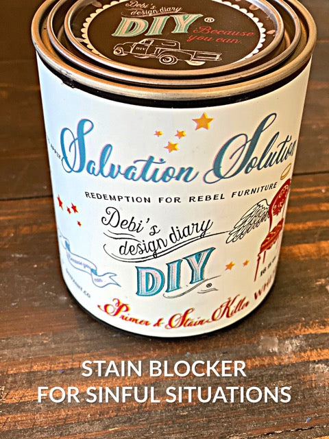 Salvation Solution Wood Stain Blocker by DIY Paint