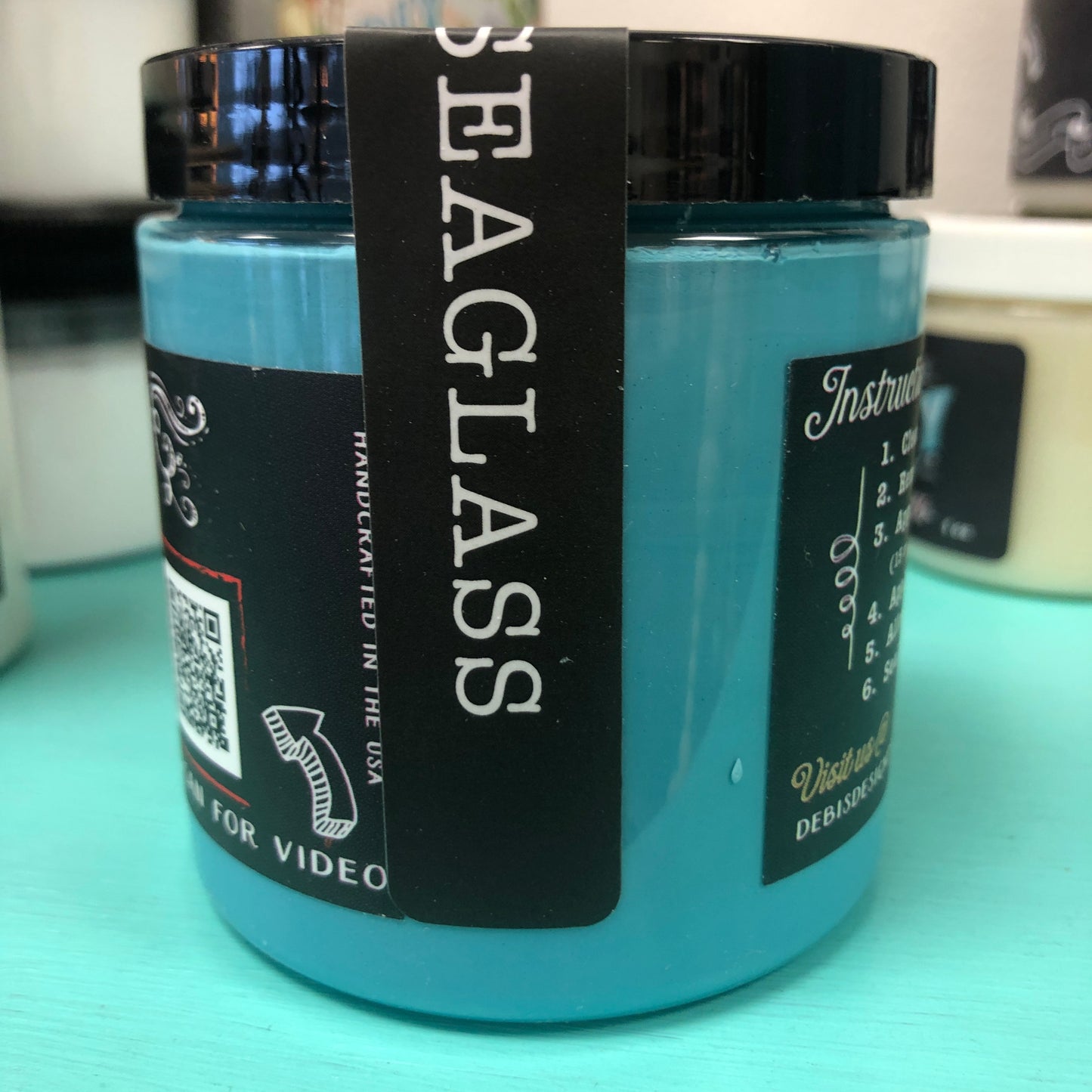 DIY Paint Sea Glass