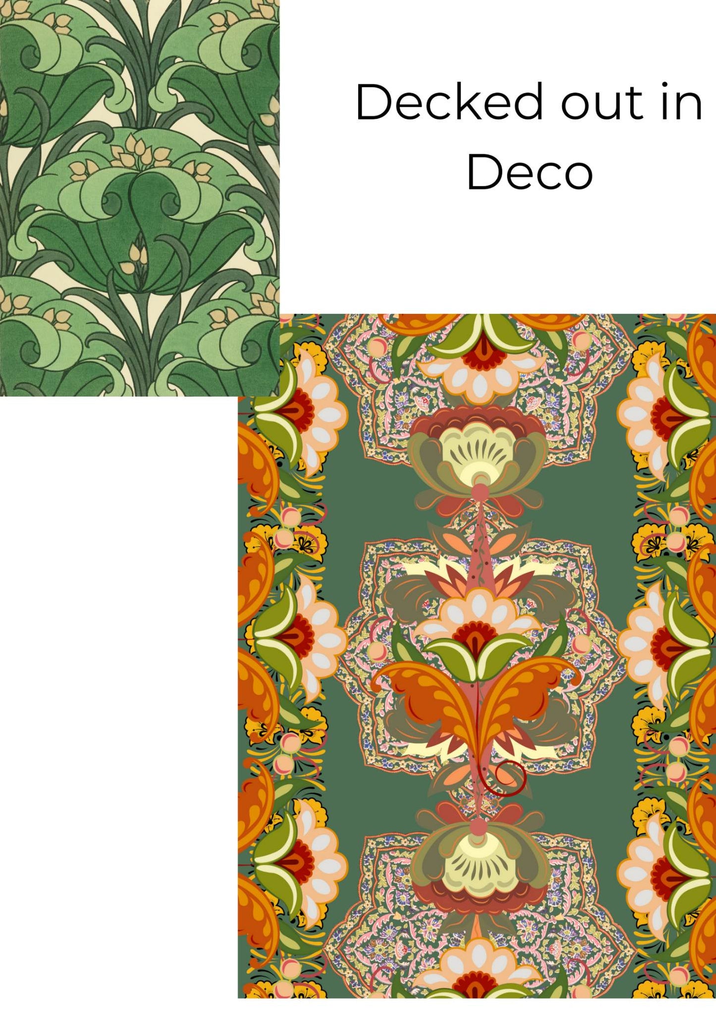 Decked Out in Deco - Made by Marley, Decoupage Paper