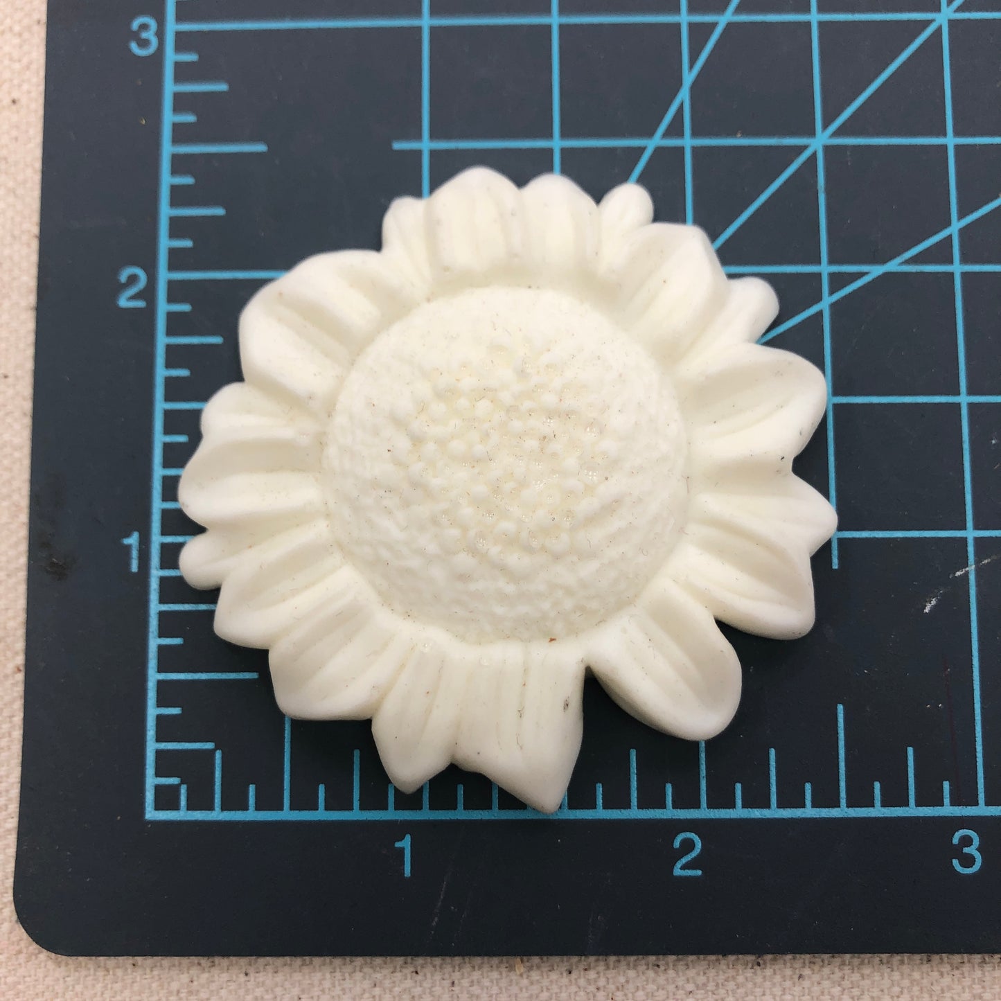 LOT of 9, Pre-Cast Mould, Resin, Flowers, Florals