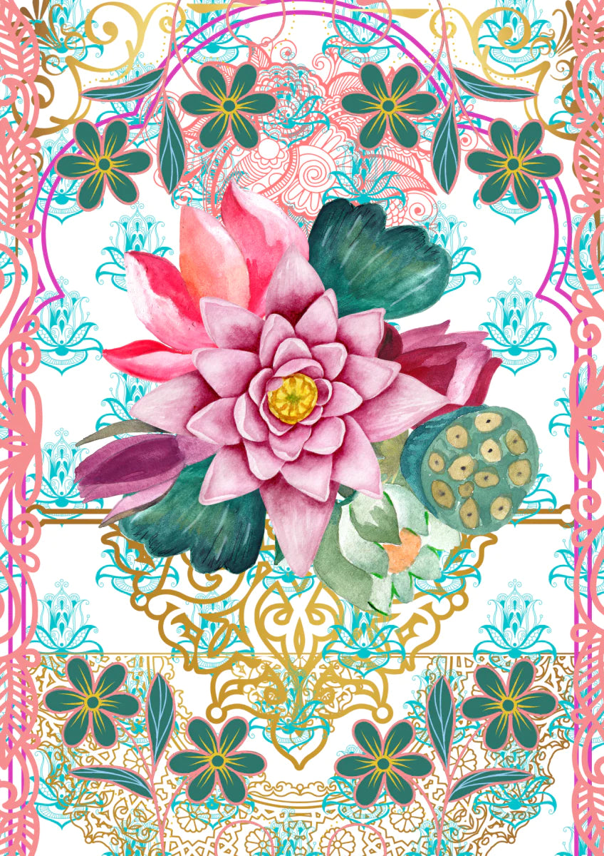 Lotus Love - Made by Marley, Decoupage Paper