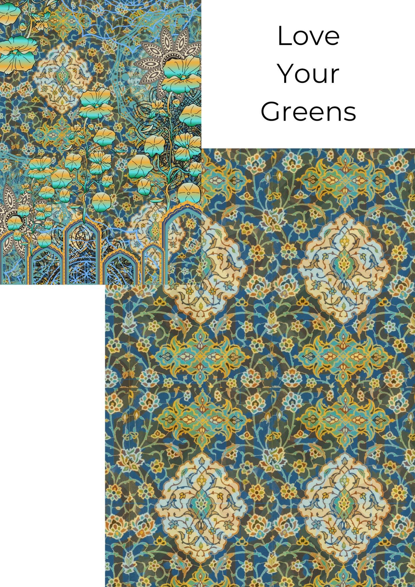 Love Your Greens - Made by Marley, Decoupage Paper