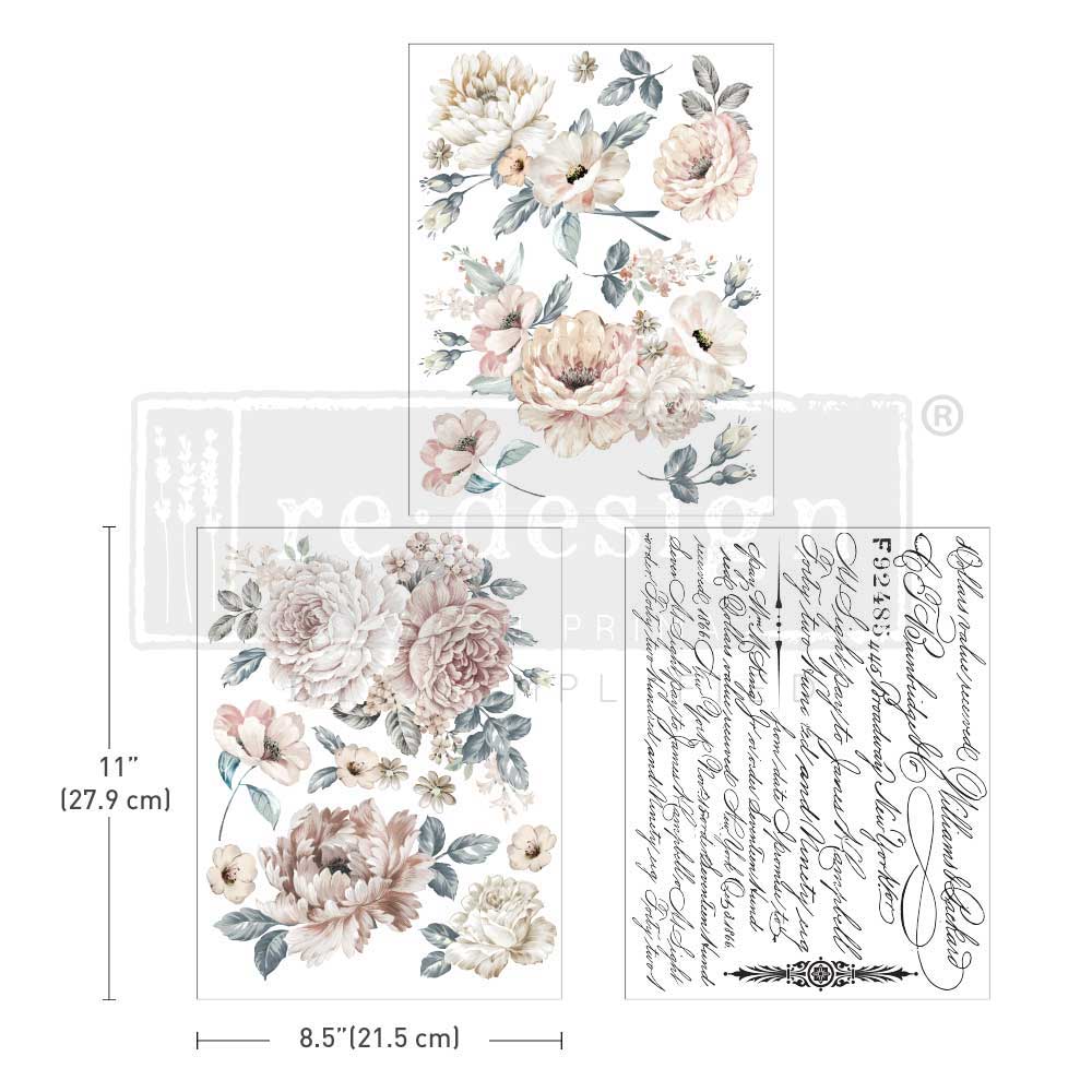Natural Wonders, Furniture Transfer, Re-design with Prima Middy's, 3 Sheets, 8.5″X11″ ea
