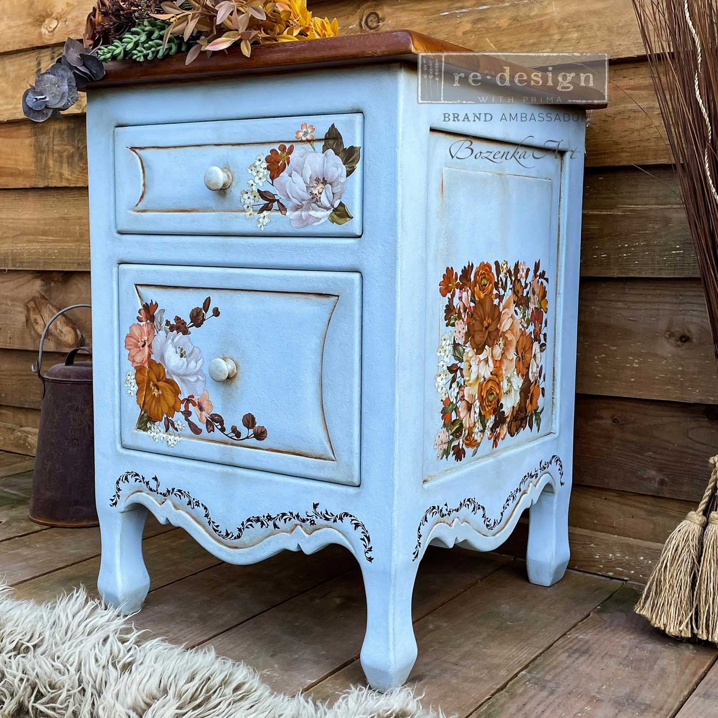 CLASSIC PEACH, Furniture Transfer, Re-design with Prima Middy's, 3 Sheets, 8.5″X11″ ea