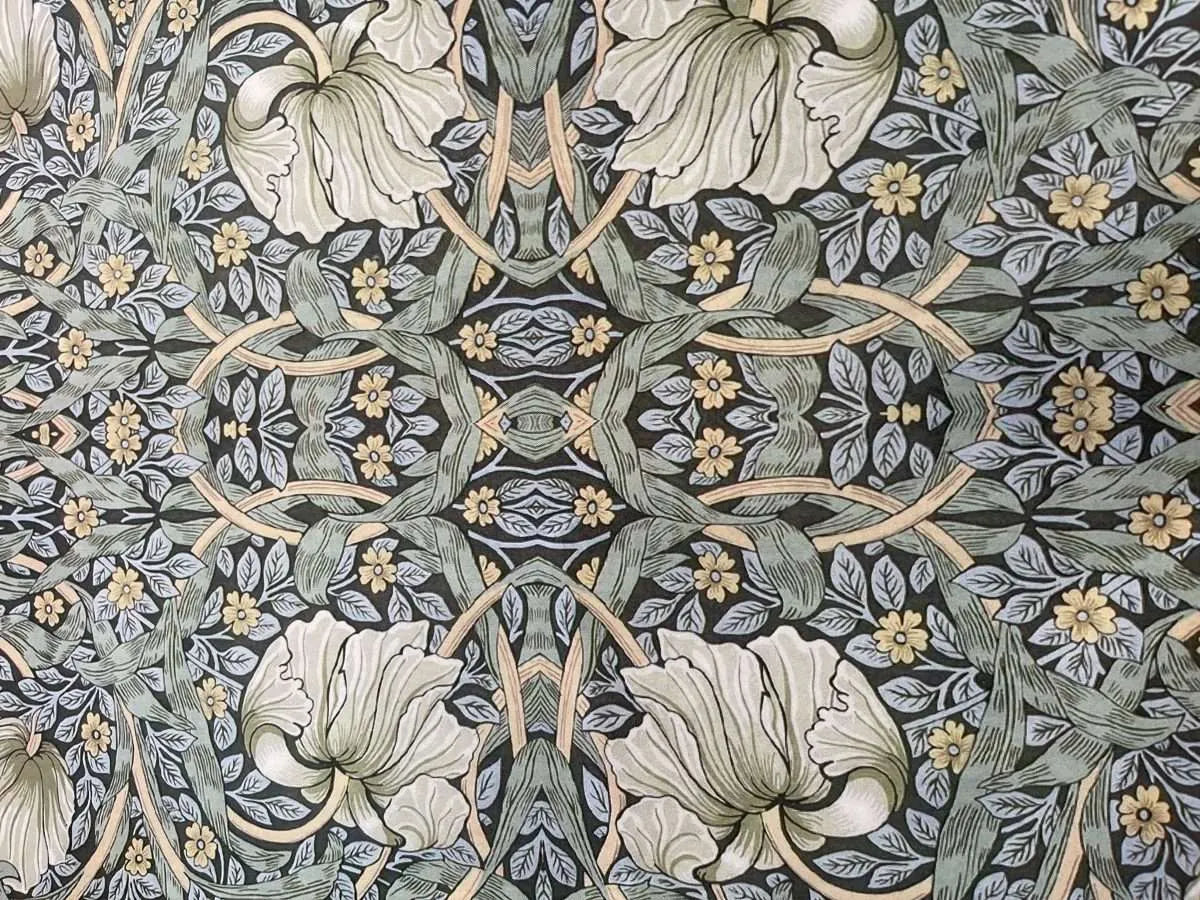 ART NOUVEAU FLORAL Decoupage Paper by Roycycled 20 x 30 inches