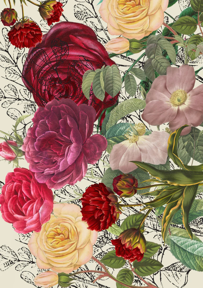 Roses R Red - Made by Marley, Decoupage Paper