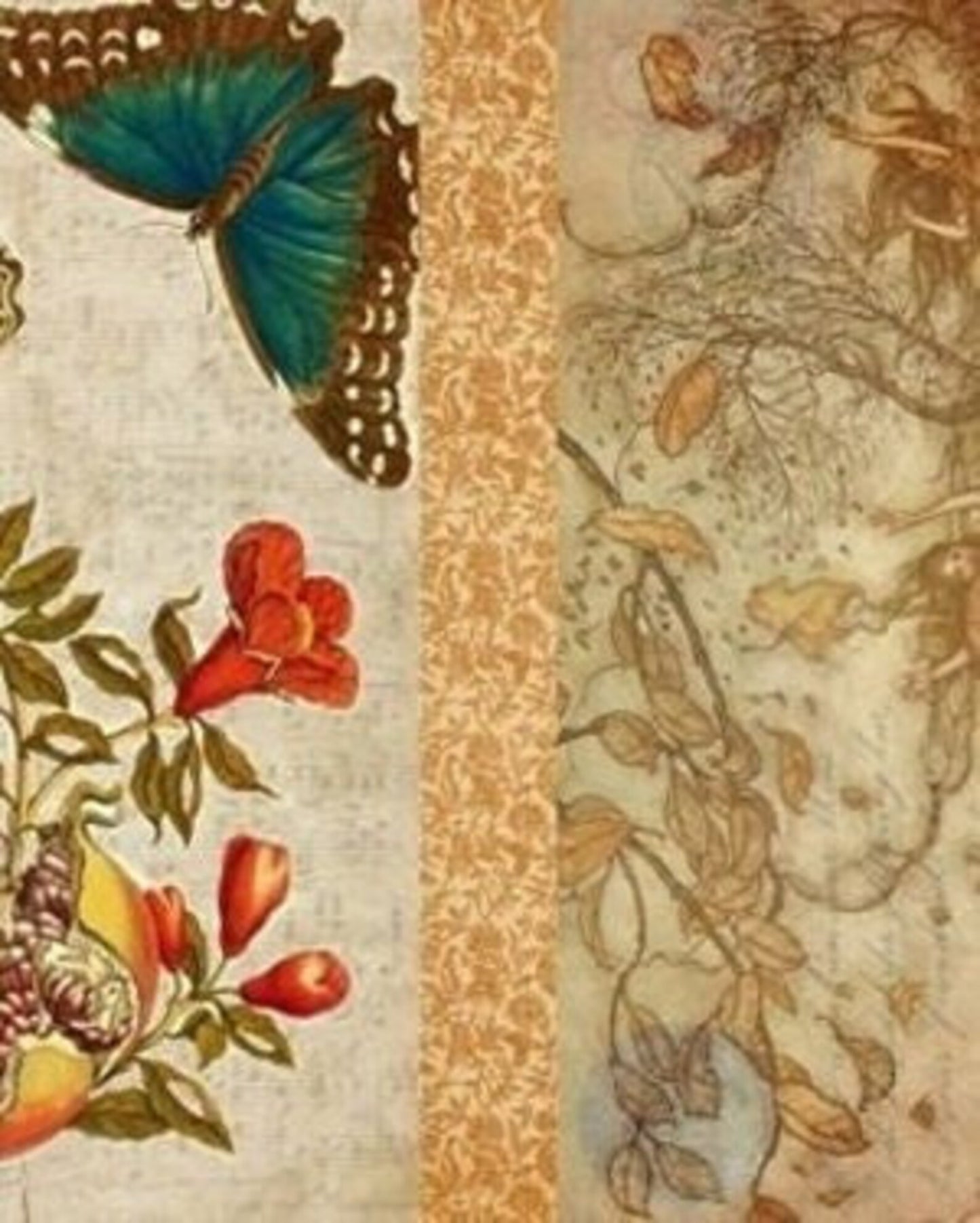 FALL PROJECT BLOCKS Decoupage Paper by Roycycled 20 x 30 inches