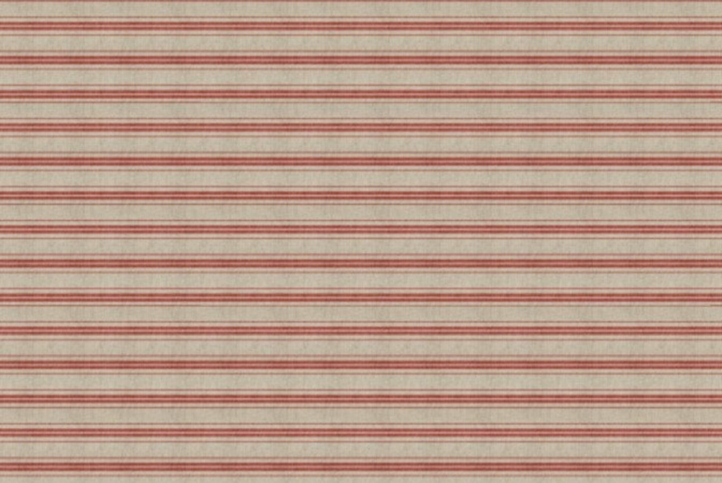 RED TICKING Decoupage Paper by Roycycled 20 x 30 inches