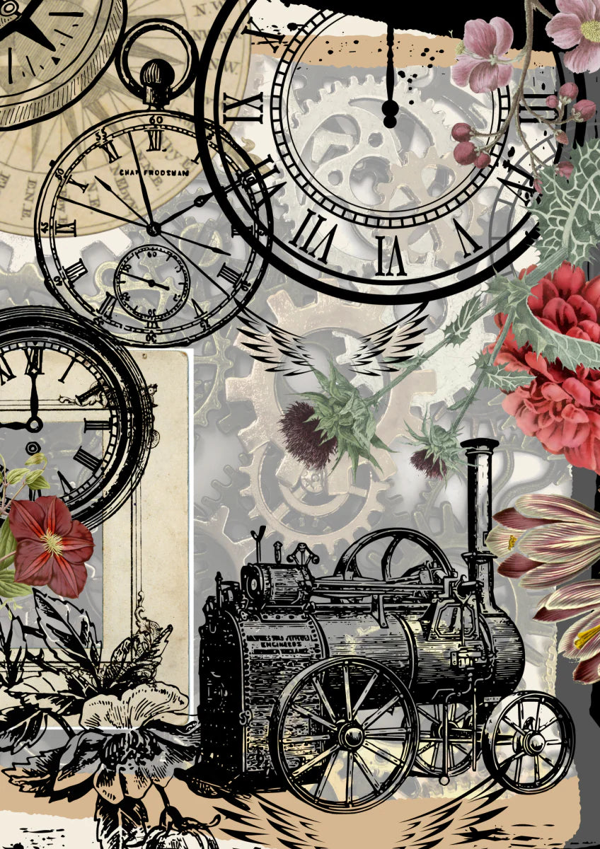 Skull Duggery, Made by Marley, Decoupage Paper