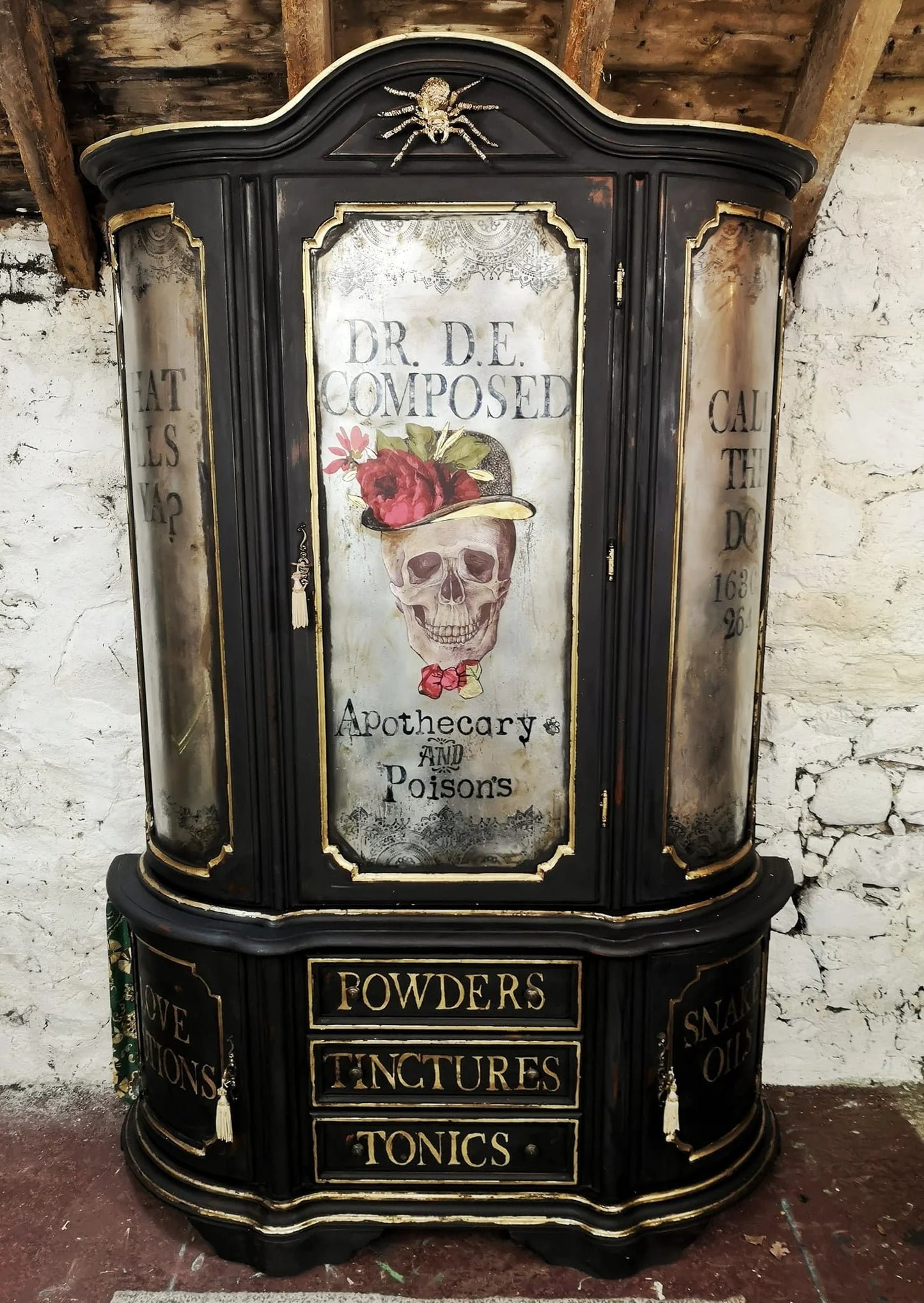 Skull Duggery, Made by Marley, Decoupage Paper
