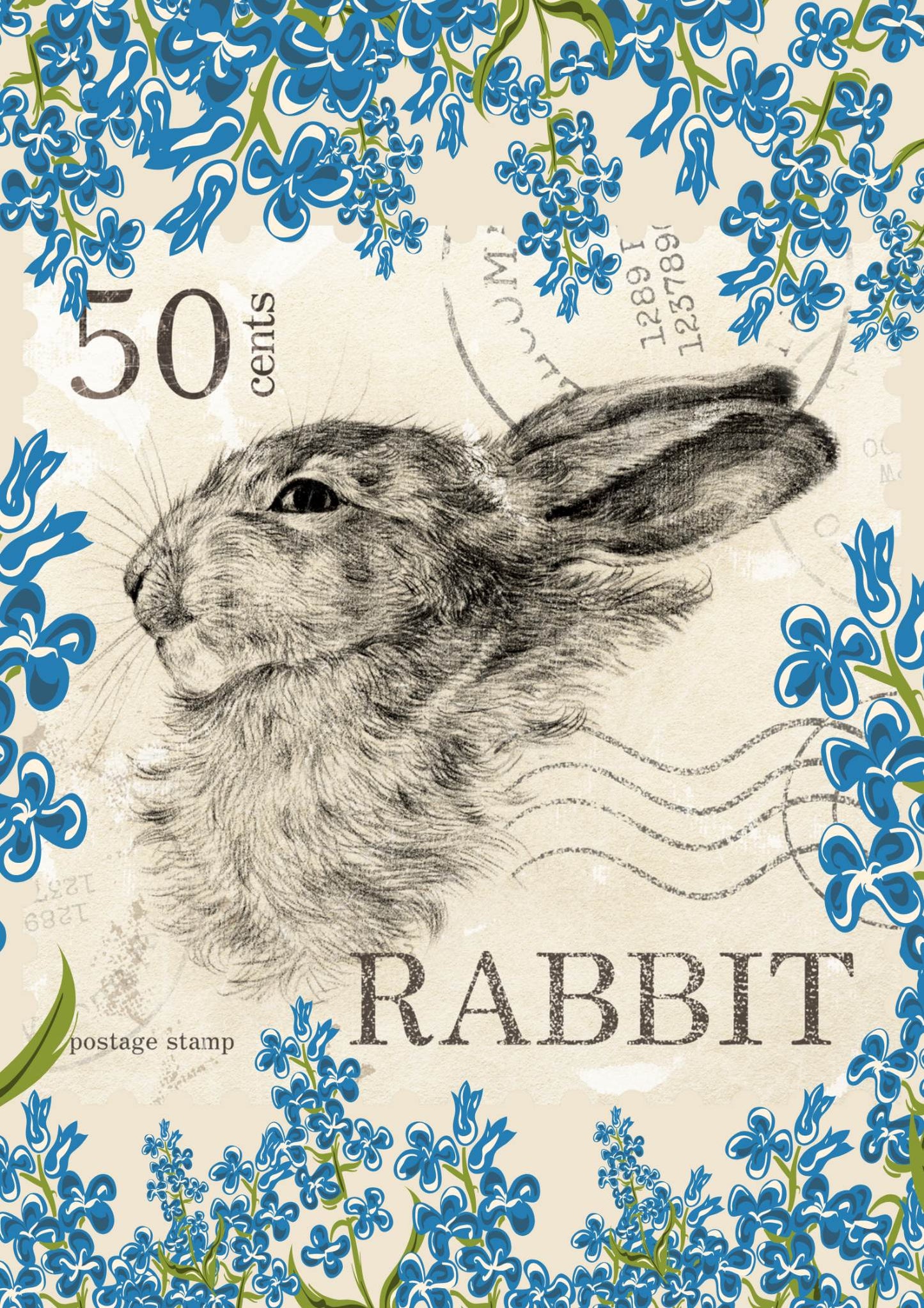 Spring in Your Step - Made by Marley, Decoupage Paper, Bunny, Lamb, Chickadee