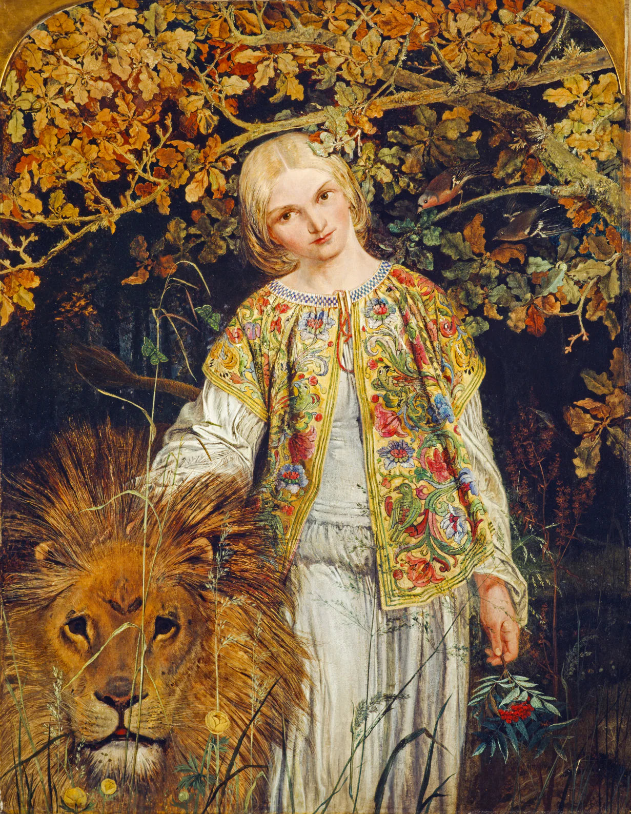 Una and the Lion - Made by Marley, Decoupage Paper