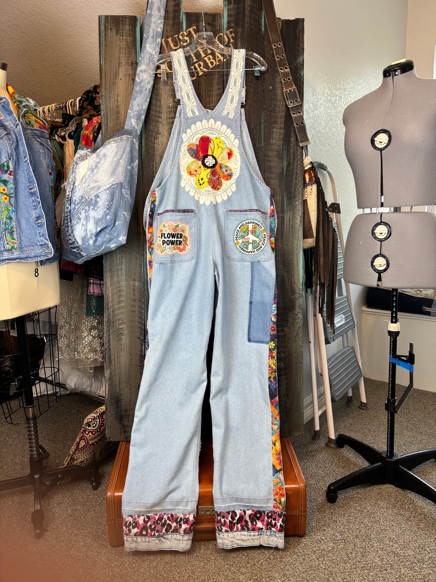 Custom Overalls of C.Carr Hippie Hippie