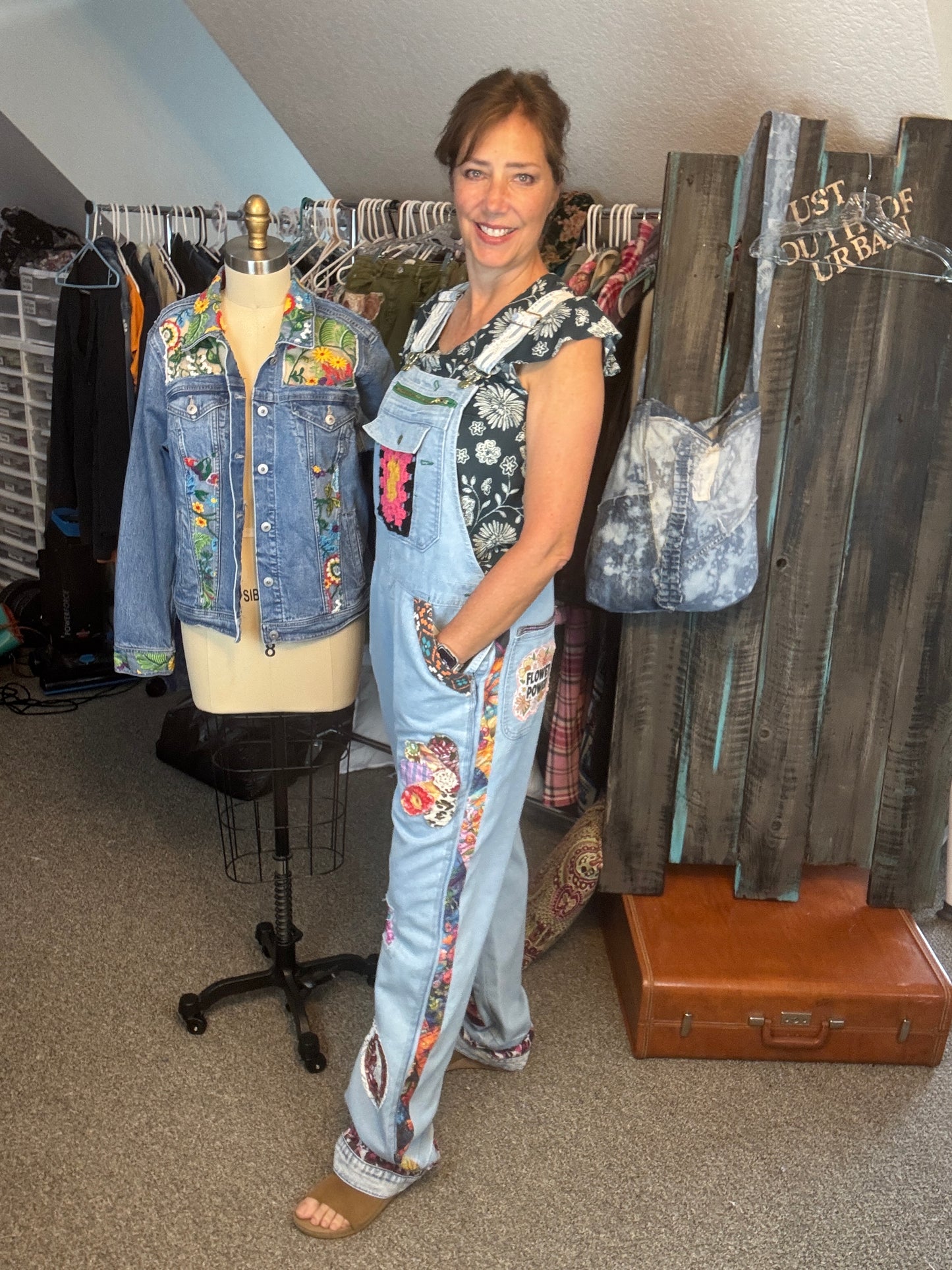 Custom Overalls of C.Carr Hippie Hippie