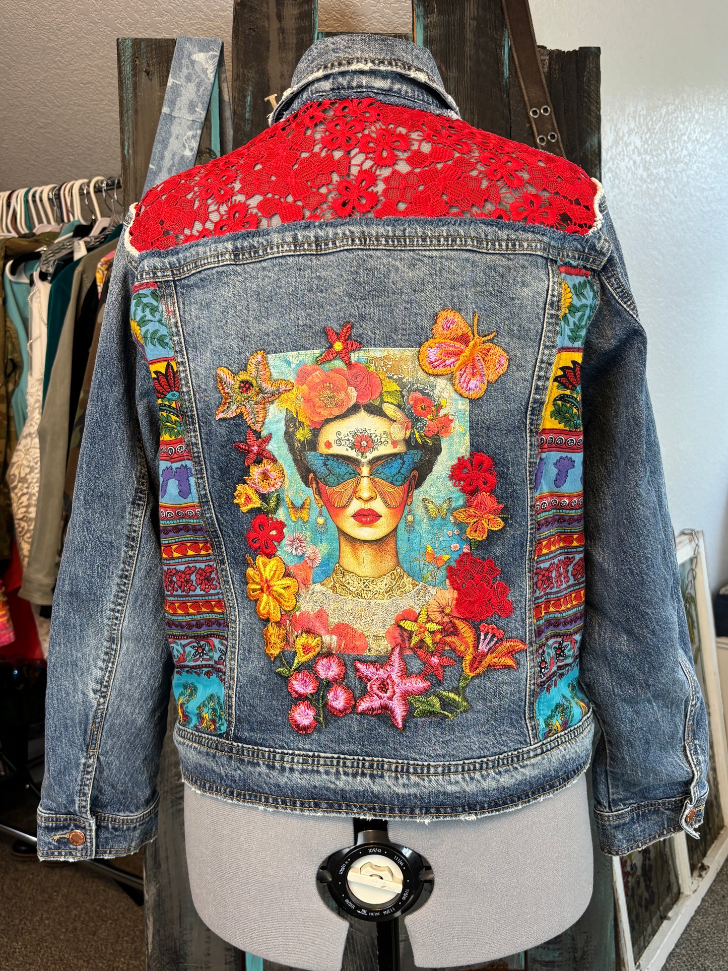 Custom Order S. PURL, Up-Cycled Denim Jacket