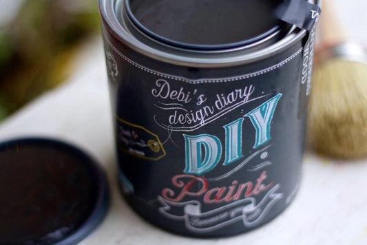 DIY Paint Black Velvet Plastic Free Paint, Non Toxic, No VOC's