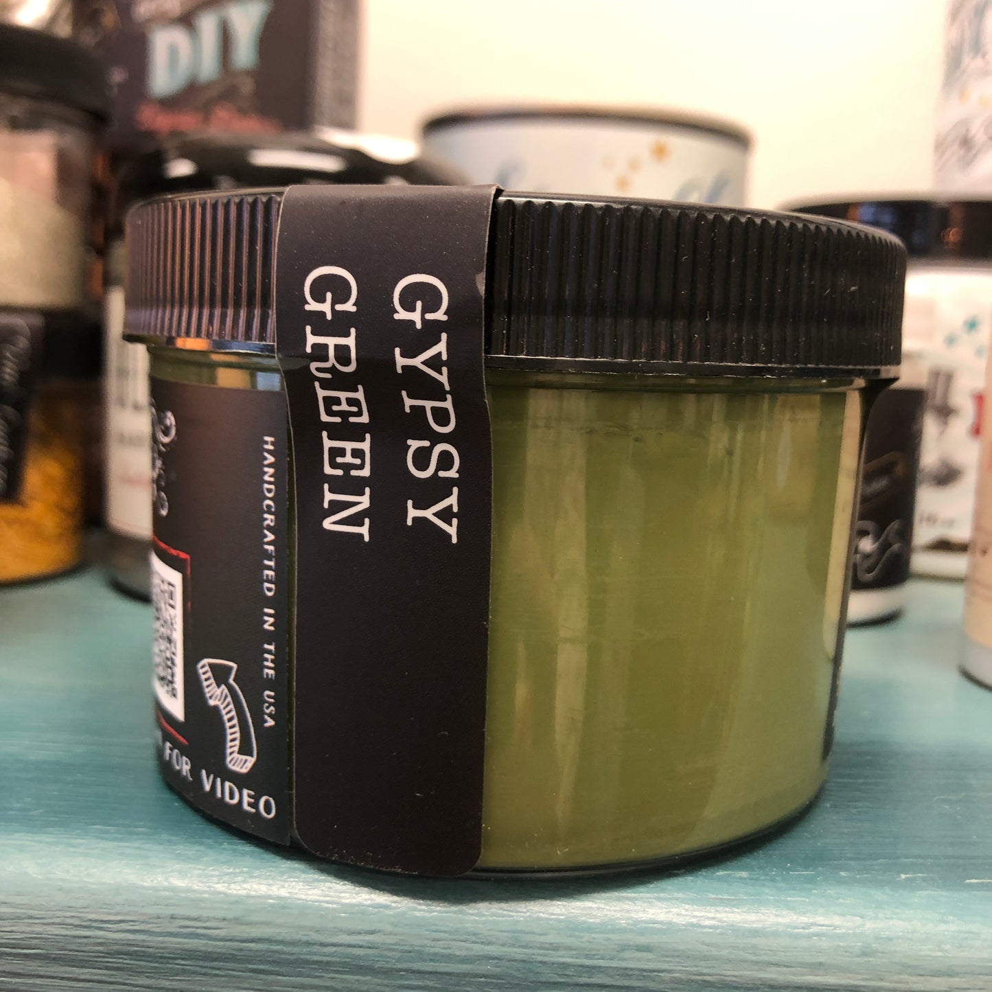 DIY Paint Gypsy Green Plastic Free Paint, Non Toxic, No VOC's