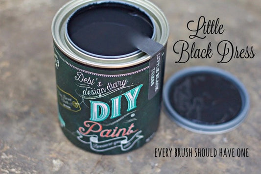 DIY Paint Little Black Dress Plastic Free Paint, Non Toxic, No VOC's