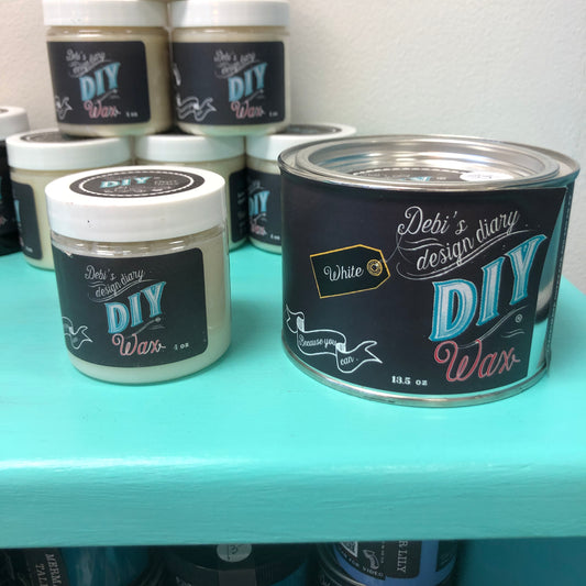 DIY Clear Wax by Debi's Design Diary