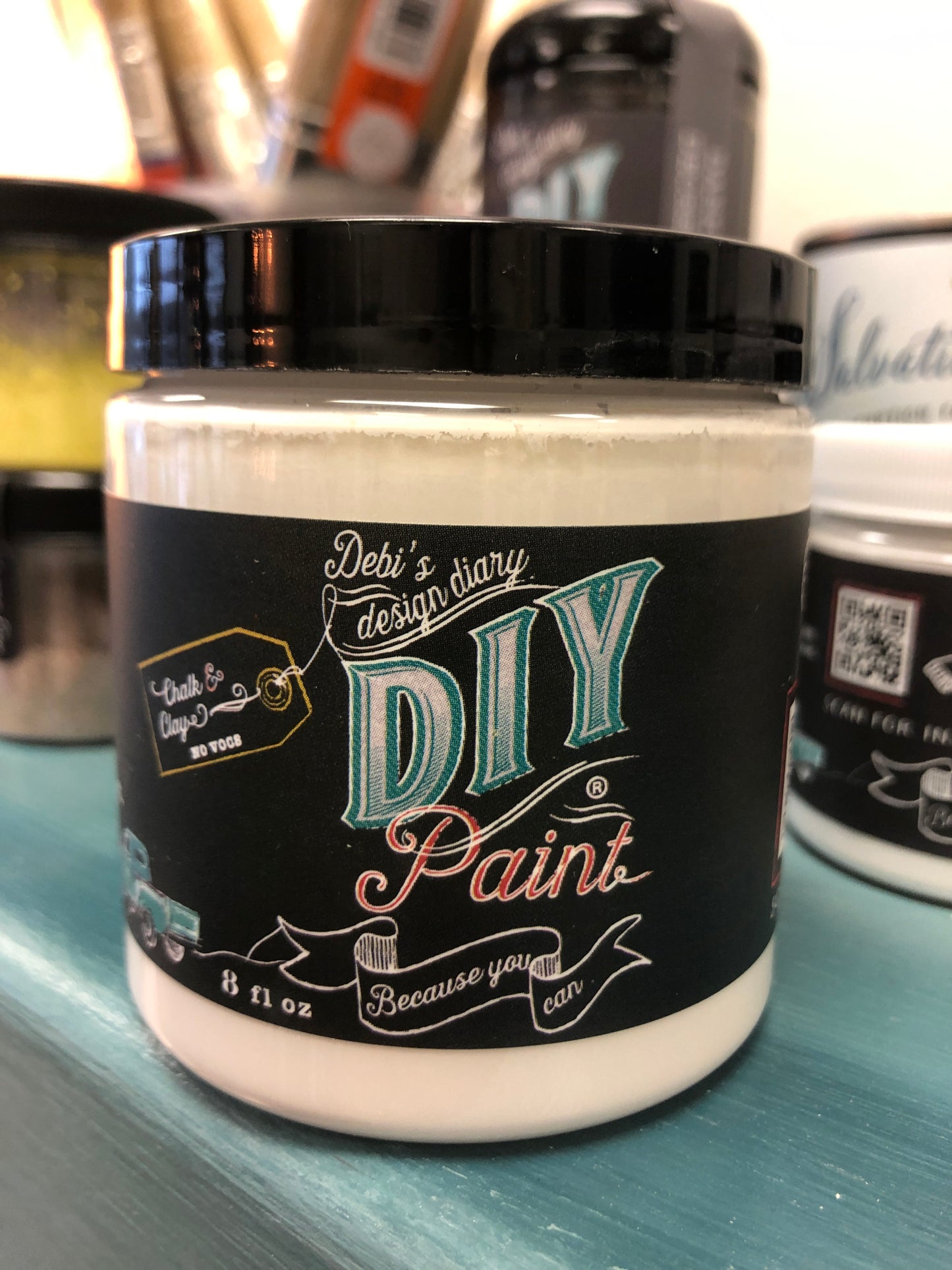 DIY Paint Vintage Linen Plastic Free Paint, Non Toxic, No VOC's