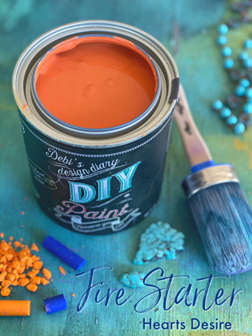 DIY Paint Fire Starter Plastic Free Paint, Non Toxic, No VOC's